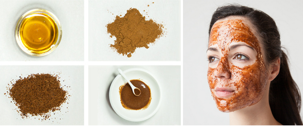 ماسكات الوجه القرفة والعسل لإزالة وعلاج الرؤوس السوداء