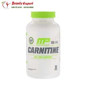 حبوب ال كارنتين للتخسيس مع الراسبيري كيتون - 60 كبسولة | MusclePharm Carnitine