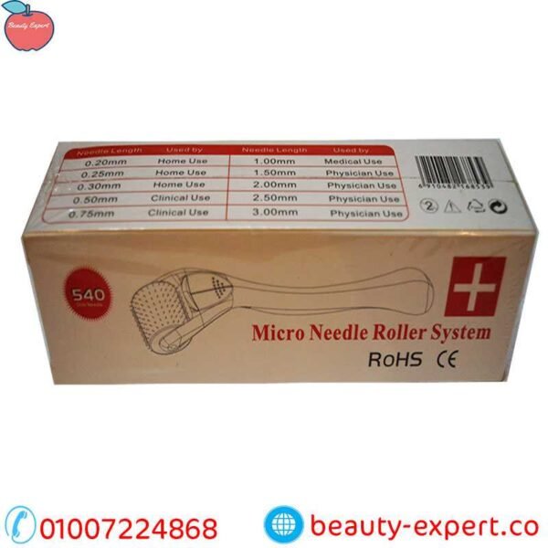 Derma roller titanium for wrinkles and acne scars - Image 4