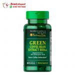 Green coffee capsules 800mg