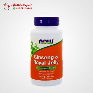 Ginseng & Royal Jelly, Now Foods, 90 Capsules