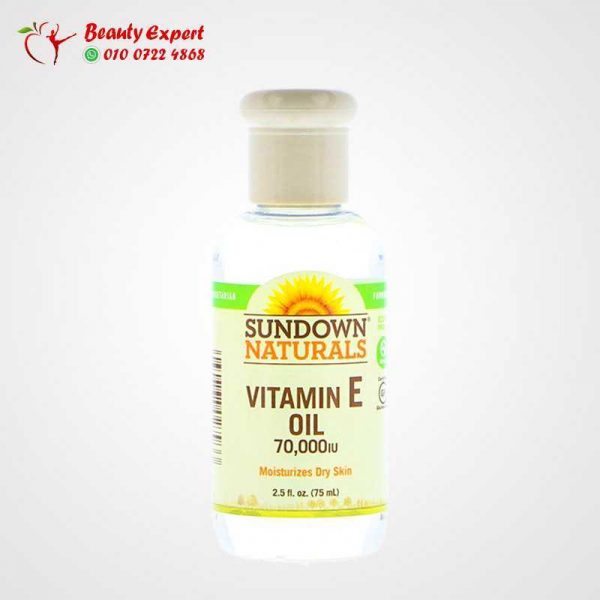 Vitamin E Oil, 70,000 IU, Sundown Naturals, 75 ml