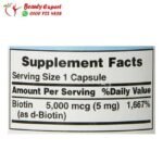 Biotin Hair Growth Pills