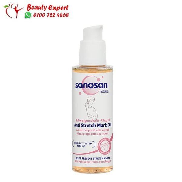 Sanosan Anti Stretch Mark Oil 100ml - Image 2