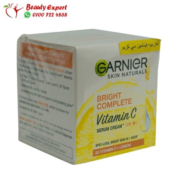 Garnier vitamin c cream brightening cream with vitamin C serum - Image 2