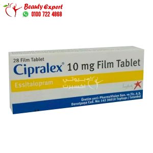 Cipralex 10 mg tablet for anxiety and depression treatment