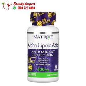Natrol Alpha Lipoic Acid Time Release 600 mg 45 Tablets