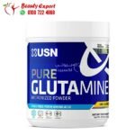 pure glutamine monohydrate powder 300g 60 servings USN