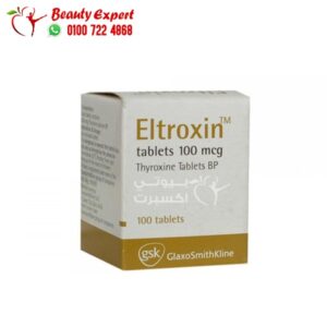 Eltroxin 100 mcg treats thyroid gland