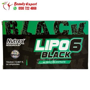 Lipo 6 black ultra concentrate for fat burn and muscle strength