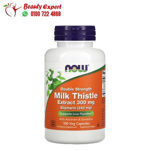 Now foods milk thistle capsules for liver