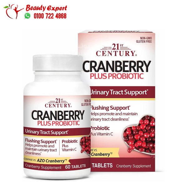 21st Century, Cranberry Plus Probiotic, 60 Tablets Urgent Priority