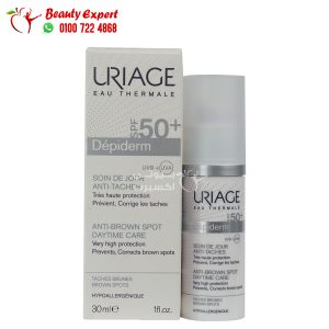 uriage depiderm cream anti brown spot daytime care spf-50+ 30ml