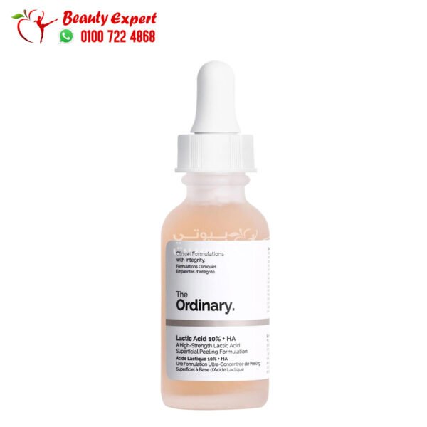 ذا اورديناري لاكتيك أسيد the ordinary lactic acid 10% + ha 30ml - Image 3