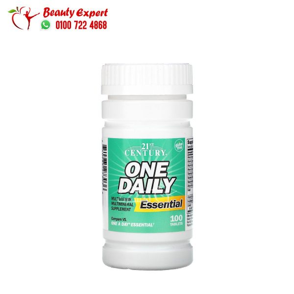 21st Century, One Daily tablets, Essential, 100 Tablets for Promoting healthy body functions
