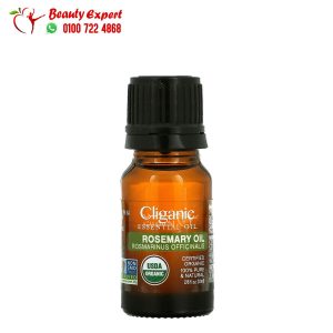 Cliganic, 100% Pure Essential Oil, Rosemary Oil, 0.33 fl oz (10 ml),To strengthen and soften hair