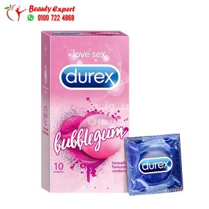 durex bubble gum Condom, Durex Bubble gum Flavoured Condoms For Men 10 Condoms