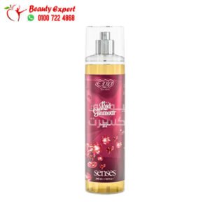 بادي سبلاش ايفا سكين كير سينسز ريد جلامور 240 مل - Eva Skin Care Senses body splash Red Glamour 240ml