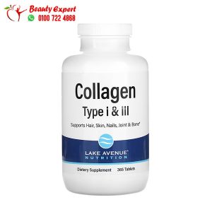 Lake avenue nutrition hydrolyzed collagen peptides Type I & III, 1000 mg, 360 Tablets