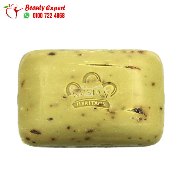 نوبيان هريتاج صابونة الوجه لتنظيف البشرة وتقشيرها 142 جرام Olive Oil & Green Tea Bar Soap - Image 3