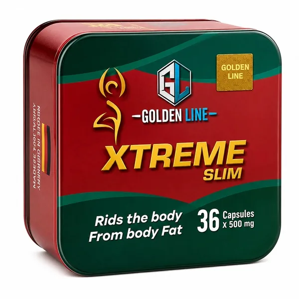 xtreme_slim كبسولات xtreme slim للتخسيس وحرق الدهون حولدن لاين 36 كبسولة xtreme slim golden line - الصورة 1