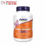 Apple Cider Vinegar Weight Loss Capsules & Fat Burning – 180 Capsules Now Foods