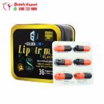 Lipotrim Black Capsules for Weight Loss Golden Line 30 Caps