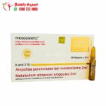 Mesostatic Slimming Injections Golden Line 10 Ampoules * 2 ml