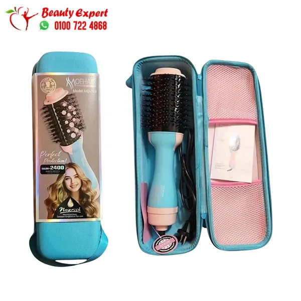 Mohair Hair Brush for Curly and Frizzy Hair 2400W with Gift Bag - Image 2