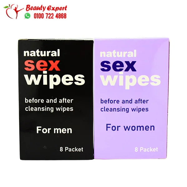 Natural Intimate Wipes for Women – 8 Pieces - Image 4