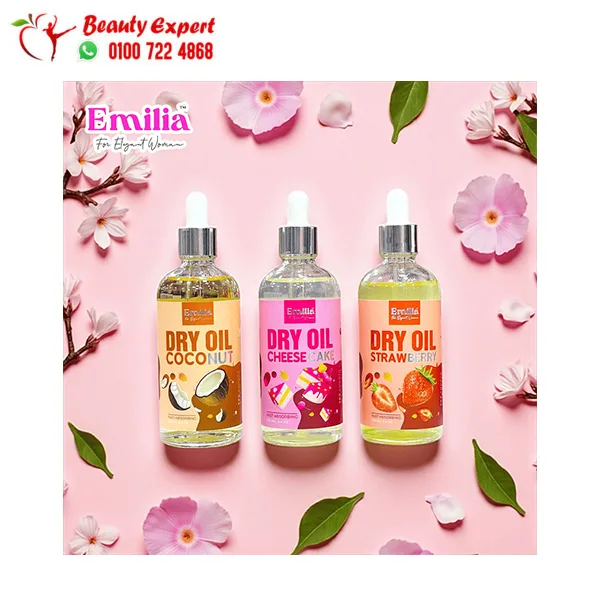 Emilia Dry Oil Massage Oil for Married Women with Arousal Pheromones – Strawberry Scent - Image 3