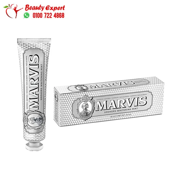 معجون تبييض الأسنان للمدخنين