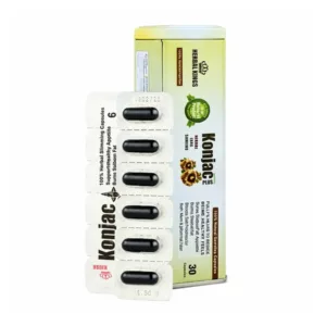 كبسولات كونجاك بلس للتخسيس وإنقاص الوزن 30 كبسولة - Konjac Plus slimming capsules
