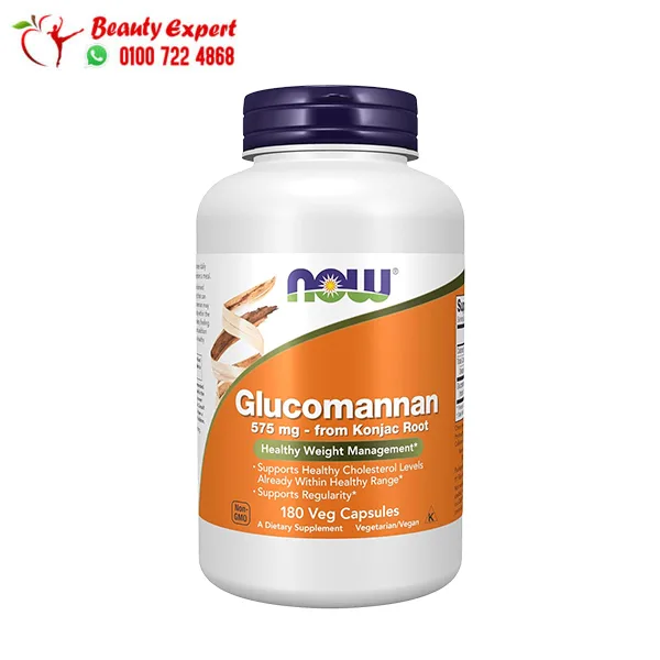 Glucomannan كبسولات الجلوكومانان
