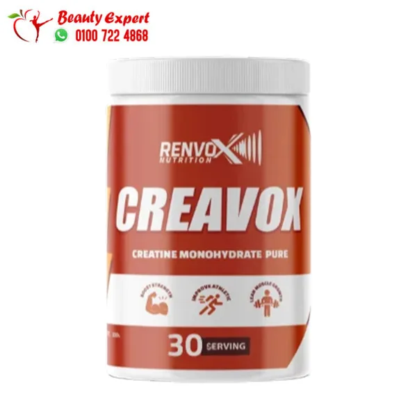Creavox Creatine Supplement by Renvoxx Nutrition 150g - Image 2