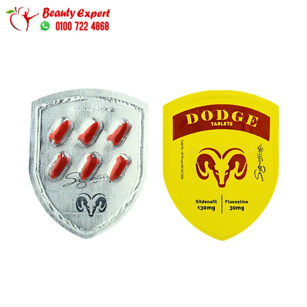 DoDGE-160 Dodge 160 mg Tablets Strip for Erectile Function and Delay 6 Tablets - Image 1