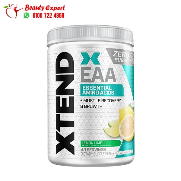 xtend-EAA Xtend EAA Amino Acid Powder Supplement Lemon & Lemon Lime Flavor 40 Servings - Image 1
