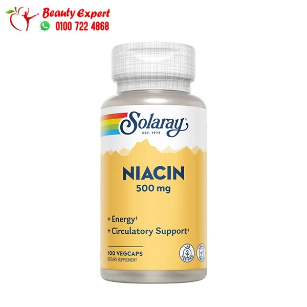 solaray-niacin-500mg,-100-veg-caps كبسولات النياسين
